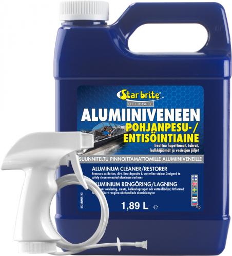 Star brite alumiiniveneen pohjanpesuaine 1,89L - Veneen puhdistus ja vahaus - D259523 - 1