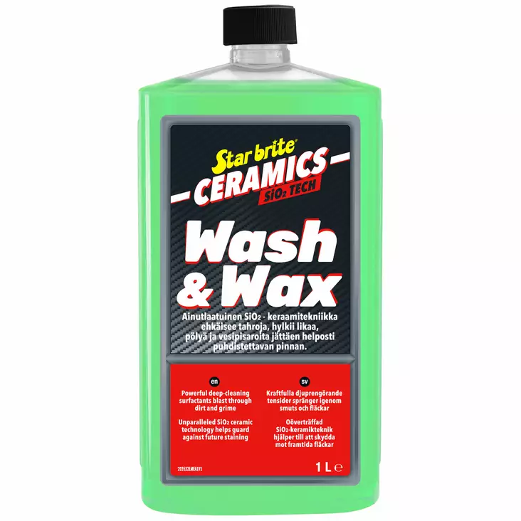 Star brite Ceramics Wash & Wax 1L - Motorsport varaosat ja tarvikkeet - D538363 - 1