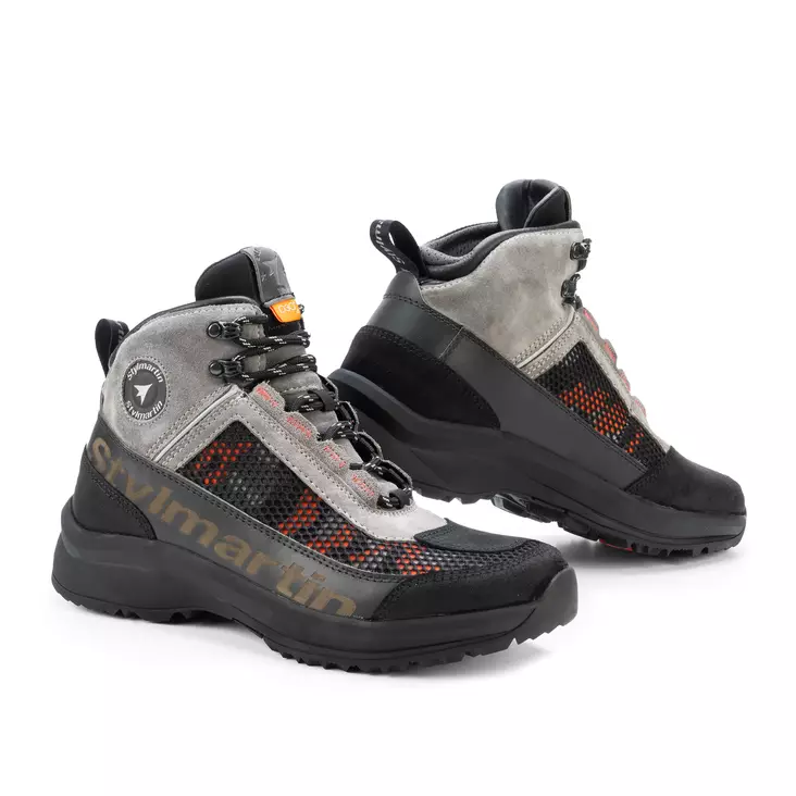 Stylmartin Ajokenkä Vertigo AIR Harmaa Camo - Moottoripyörä ajokengät - D457073 - 1