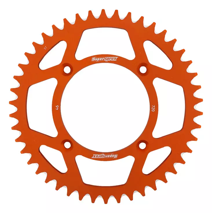 Supersprox Alumiini takaratas RAL-720:46 Oranssi - Moottoripyörän takarattaat - D307243 - 1