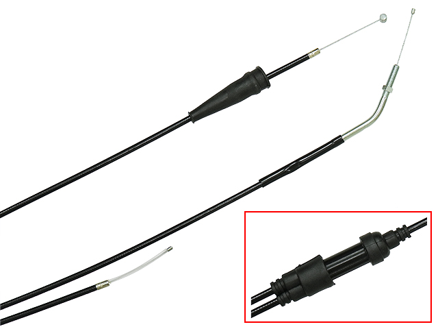 Tec-X Kaasuvaijeri, Derbi Senda 06- / Aprilia RX,SM 06- / Gilera RCR,SMT 06- - Mopon kaasuvaijerit - D79673 - 1
