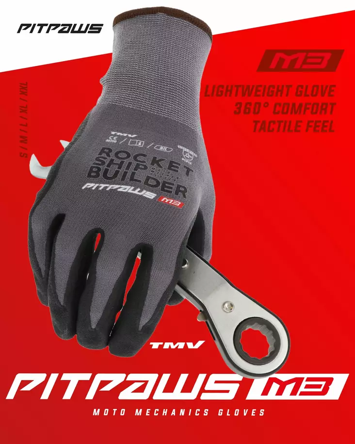 TMV Pitpaws gloves Black "Rocket ship builder" S - Mitta-astiat - D450083 - 1