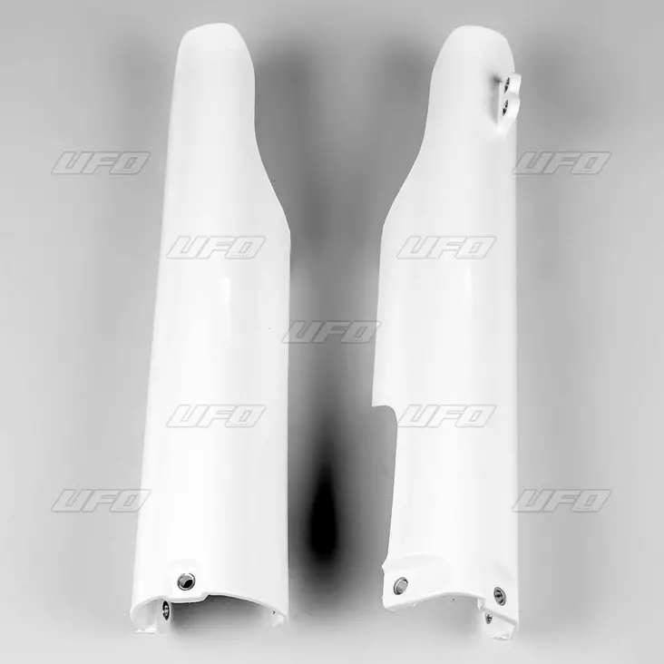 UFO Etuhaarukan suojat YZ/YZF/WR125-450 05-07 WR250/450F 05-15 Valkoinen - Offroad haarukansuojat - D219553 - 1