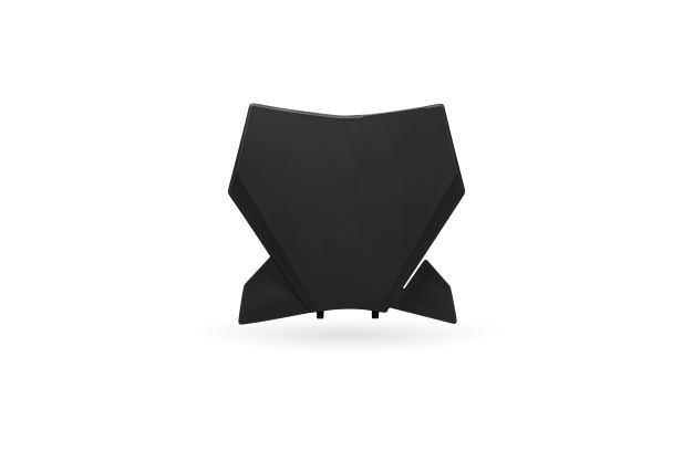 UFO Etunumerokilpi SX/SX-F 125-450 23- Musta 001 - Offroad numerokilvet - D457233 - 1