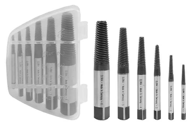 Ulosvetosarja 6-8-11-14-18-24 mm muovira - Työkalut - LX13893 - 1