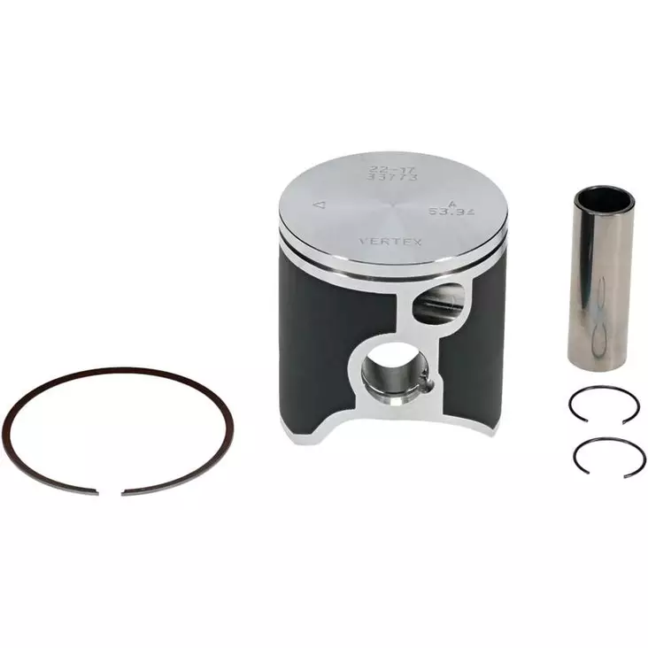 Vertex Piston kit KTM SX125 01-.. TC125 14-.. MC125 21-.. 1-Ring 53,96mm - Moottoripyöräm männät ja mäntäsarjat - D477053 - 1