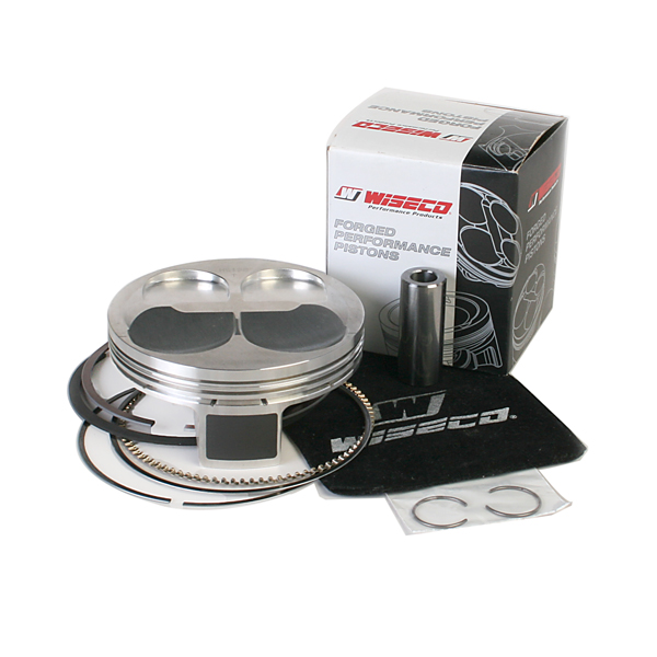 Wiseco Piston Kit Yamaha YZ450F '10-13 4V Dome 13.5:1 - Moottoripyöräm männät ja mäntäsarjat - D273343 - 1