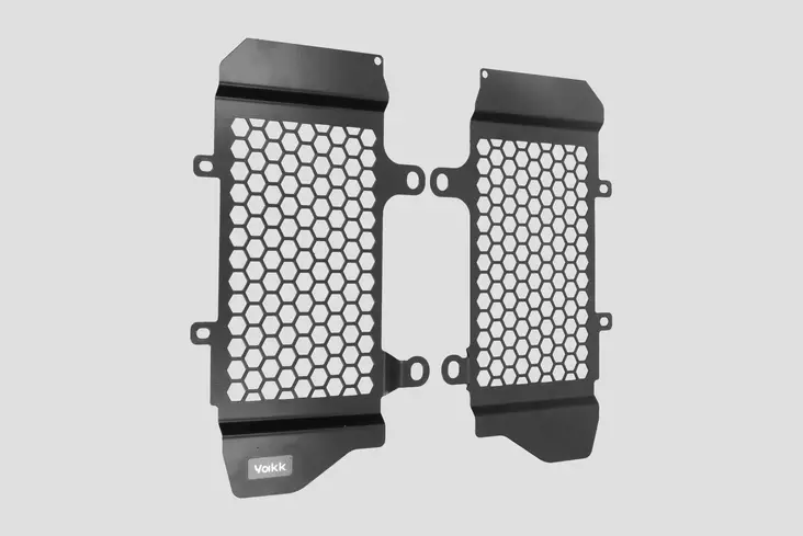 Yakk EXP Radiator guard Honda CRF1100 Africa Twin (20-) black - Motorsport varaosat ja tarvikkeet - D547343 - 1