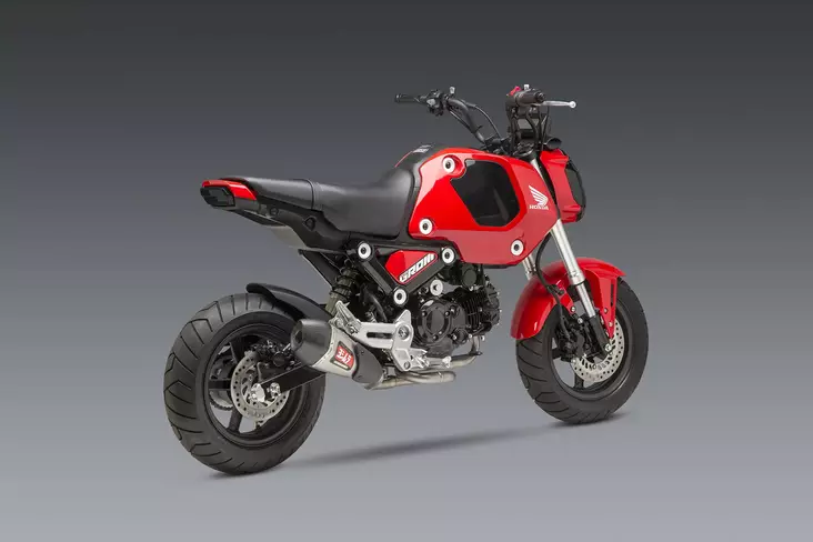 Yoshimura GROM 2022 Race RS-9T Stainless Full Exhaust, w/ Stainless Muffler - Moottoripyörän pakoputkistot - D417663 - 1