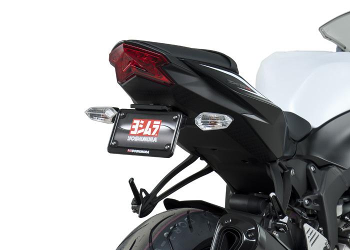 Yoshimura Kawasaki Zx-6R 2009-18 / Zx-10R 2008-10 Fender Eliminator Kit - Moottoripyörän rekisterikilven telineet - D334013 - 1