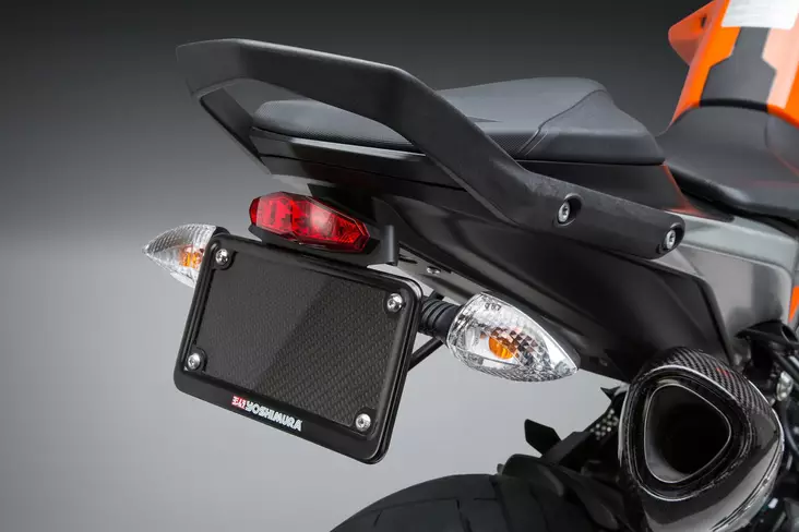 Yoshimura Ktm 790 Duke 2019 Fender Eliminator Kit - Moottoripyörän rekisterikilven telineet - D334033 - 1