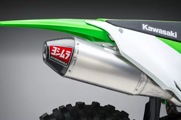 Yoshimura Slip-On Kawasaki Kx450F 19-20 Signature Rs-4 So Ss-Al-Cf - Moottoripyörän äänenvaimentimet - D334433 - 1