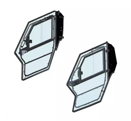 DFK Ovisarja 2kpl CFMoto Zforce 550/800 - Mönkijän DFK puolihytit - D537044 - 1