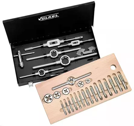 Kierretyökalusarja 1/4"-1/2" unc hss-g - Työkalut - LX12624 - 1