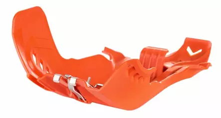 Polisport Fortress W/Link SX/TC250 TE250/300 (17-18) Orange (6) - Moottoripyörän pohjapanssarit - D400324 - 1