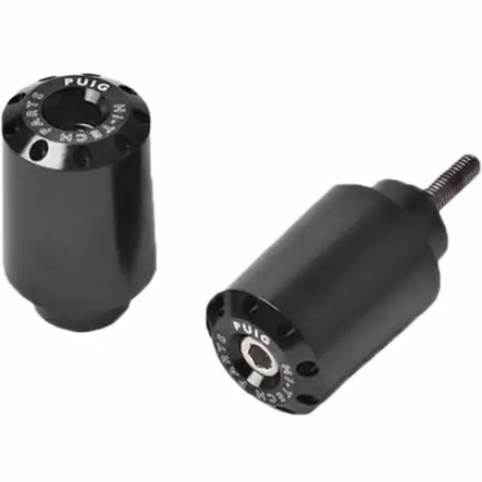 Puig Anodized Bars Bmw R Nine T 14' C/Black - Ohjaustangon päät ja painot - D300544 - 1