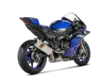 Akrapovic Track Day Link Pipe/Collector väliputki/yhdysputki (ruostumaton teräs) Yamaha R9 (2024-2026) - Moottoripyörän väliputket - D523224 - 6