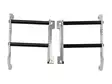 AXP Radiator Guards Black KTM / GasGas / Husqvarna 125-500 23- - Moottoripyörän jäähdyttimen suojat - D497944 - 1