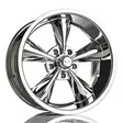 Barzetta America Chrome alumiinivanne 9x18 - 18-tuumaiset alumiinivanteet - 499-186664 - 1