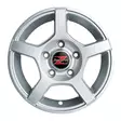 Barzetta Carrello Silver alumiinivanne 5.5x14 - 14-tuumaiset alumiinivanteet - 499-83094 - 2