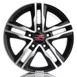 Barzetta Cavallo BlackPolish Pakettiautoihin alumiinivanne 7.5x17 - 17-tuumaiset alumiinivanteet - 499-44964 - 2