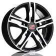 Barzetta Cavallo BlackPolish Pakettiautoihin alumiinivanne 7.5x17 - 17-tuumaiset alumiinivanteet - 499-44964 - 1