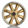 Barzetta Classic Rally Gold alumiinivanne 5.5x15 - 15-tuumaiset alumiinivanteet - 499-59744 - 2