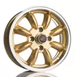 Barzetta Classic Rally Gold alumiinivanne 5.5x15 - 15-tuumaiset alumiinivanteet - 499-59744 - 1