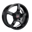 Barzetta Inverno Black alumiinivanne 6.5x16 - 16-tuumaiset alumiinivanteet - 499-87504 - 3