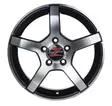 Barzetta Inverno Black Polished alumiinivanne 7.5x18 - 18-tuumaiset alumiinivanteet - 499-89184 - 3