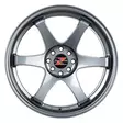Barzetta Katana Titanium RIMFORGED alumiinivanne 8x17 - 17-tuumaiset alumiinivanteet - 499-184514 - 3