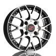 Barzetta Piccolo BlackPolish Mopoautoihin TARJOUS!! alumiinivanne 4.5x15 - 15-tuumaiset alumiinivanteet - 499-66144 - 1