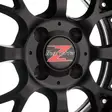 Barzetta Piccolo MattBlack Mopoautoihin alumiinivanne 4.5x14 - 14-tuumaiset alumiinivanteet - 499-51874 - 3