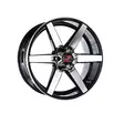 Barzetta Terreno BlackPolish alumiinivanne 7.5x17 - 17-tuumaiset alumiinivanteet - 499-172444 - 4