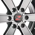 Barzetta Toro TitaniumPolish Pakettiautoihin alumiinivanne 7x16 - 16-tuumaiset alumiinivanteet - 499-174904 - 3