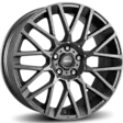 Diewe REVENGE Anthracite matt alumiinivanne 8.50x19 - 19-tuumaiset alumiinivanteet - 499-167004 - 1