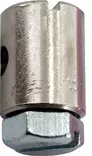 Fix Ruuvinippa, Ø 7,0mm , pituus 9,0mm , vaijeri Ø 2,5mm , (10kpl) - Ruohonleikkurin yleisvaijerit ja -nipat - D8814 - 1