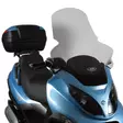 Givi tuulisuoja Piaggio MP3 125-250 06-07 - Moottoripyörän katteet ja tuulenohjaimet - D125724 - 1
