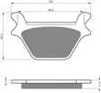 GOLDFREN Jarrupalat 056 Ceramic carbon AD - Moottoripyörän jarrupalat - D227904 - 1