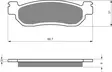 GOLDFREN Jarrupalat 146 Ceramic Carbon S3 - Moottoripyörän jarrupalat - D227964 - 1