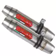 GPR Ducati 998 R-FE 2001/04 EC-Approv. silencer with mid-full line Deeptone Inox - Moottoripyörän pakoputkistot - D424504 - 1