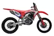 GPR HondaCrf 450 R/RX 2017/2020 PENTACROSS INOX DFS - Moottoripyörän pakoputkistot - D519674 - 1