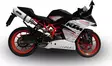 GPR Ktm Rc 390 2015/2016 e3 EC-Approv. slip-on exhaust catalized Albus Ceramic - Moottoripyörän äänenvaimentimet - D427994 - 10