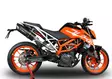 GPR Ktm Rc 390 2017/20 e4 EC-Approv. slip-on exhaust catalized Furore Evo4 Nero - Moottoripyörän äänenvaimentimet - D426574 - 4