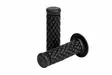 Handgrips, Cafe style, Black for Ø 25 mm (1") - Moottoripyörän kahvakumit - D253924 - 1