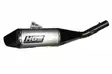 HGS Silencer Steel 4T KX250F 17-24 Carbon end cap - Moottoripyörän äänenvaimentimet - D524854 - 1