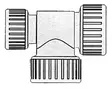 Hydrofix reduced T 22/22/15 - Veneen suihkut ja sekoittajat - D135014 - 1