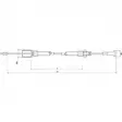Jarrukaapeli al-ko: lle longlife, hl 890 mm / gl 1086 mm - Tarvikevaraosat - 247284 - 2