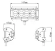 Kinwons Led Kaukovalopaneeli 10-30V 96W Flood - Mönkijän valot - D524244 - 2