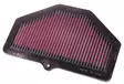K&N Ilmasuodatin, GSXR600/750 04- - Moottoripyörän ilmansuodattimet - D32374 - 1